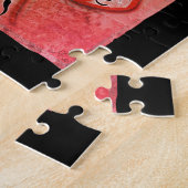 犬カラフル：勇敢な心が世界を征服する ジグソーパズル (側面)