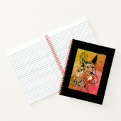 犬カラフル：勇敢な心が世界を征服する ノートブック (内部)