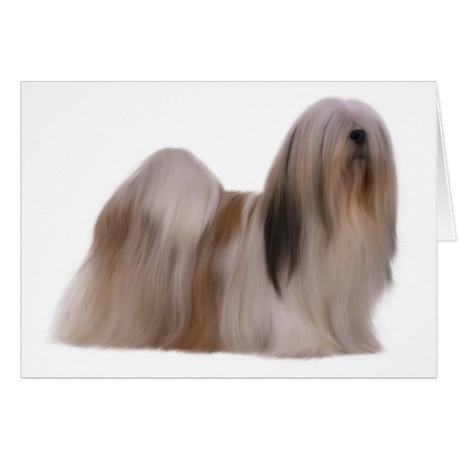 犬カード (正面横)