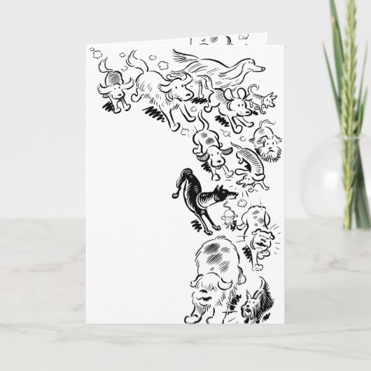 犬カード カード (正面)