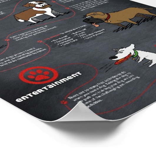 犬クールポスター ポスター (角)