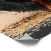 犬クール恋人チベットマスティフ ポスター (角)