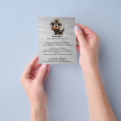 犬グルーミングのビジパーソナライズされたャー チラシ (手)