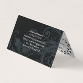 犬グルーミングサロンアポイントメント名刺 名刺 (裏面)