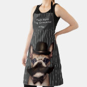 犬グルーミングビジネスフおもしろいレンチペリ エプロン (インサイチュ)