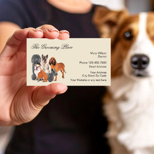 犬グルーミングプロフェッショナルサービス 名刺
