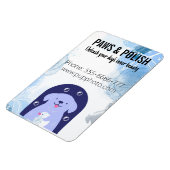 犬グルーミング事業カスタム冷蔵庫 マグネット (左側)