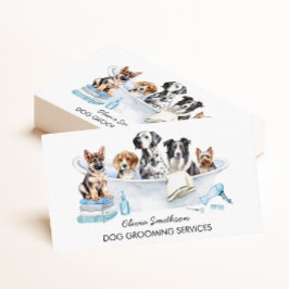 犬グルーミング及びペットサロン 名刺