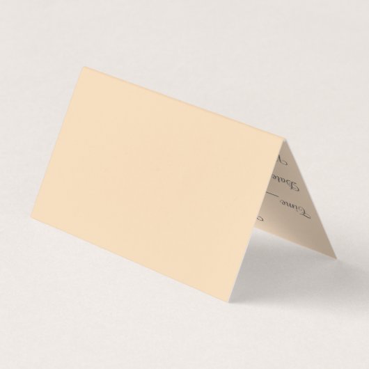 犬グルーミング及びペット介護サービスアポイントメント 名刺 (裏面)