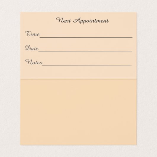 犬グルーミング及びペット介護サービスアポイントメント 名刺 (内部フラット)