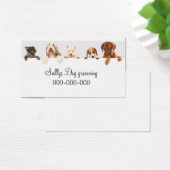 犬グルーミング名刺 (デスク)