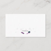 犬グルーミング名刺 名刺 (裏面)