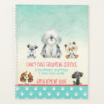 犬グルーミング犬スパアポイントメント帳 プランナー手帳<br><div class="desc">Must Love Dogs CollectionDogグルーミングサービスアポイントメントの最新の小さなパップを掲載しています。お客様のニーズに合わせてカスタマイズ</div>