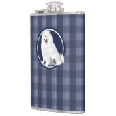 犬サモエイ フラスク (左)