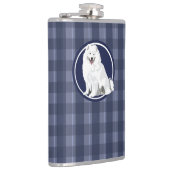 犬サモエイ フラスク (右)