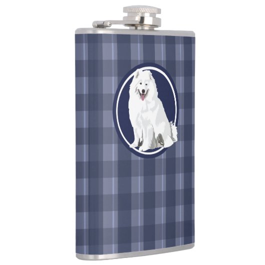 犬サモエイ フラスク (右)