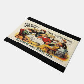 「犬ショー」 ドアマット (アングル)