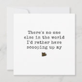 犬シンプルおもしろいからの父の日 シーズンカード (正面)