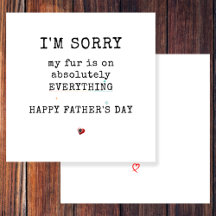 犬シンプルおもしろいから来た毛皮の父の日