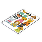 犬スタイリッシュの愛人おもしろいプレゼント ノートブック (左側)