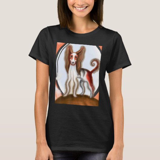 犬スタイル10の可愛い犬の子犬ファン Tシャツ (正面)