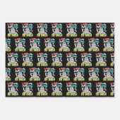 犬スペインのの食べ宿題 – Perro Tarea ラッピングペーパーシート (正面)