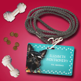 犬トリマーポープリン縁どト バッジ