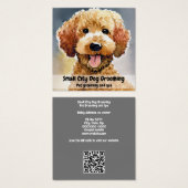 犬トリマー名刺 (正面&裏面)