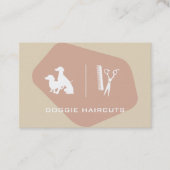 犬トリマー 名刺 (正面)