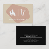 犬トリマー 名刺 (正面/裏面)