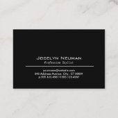 犬トリマー 名刺 (裏面)