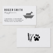 犬トリマー 名刺 (正面/裏面)