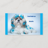 犬トリマー 名刺 (裏面)