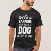 犬トレーナードッグトレーニングかわいい犬のコーチ7 Tシャツ (正面)