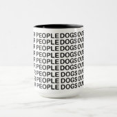犬バカのためのマグカップ マグカップ (中央)