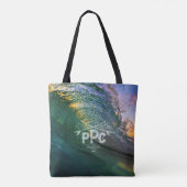 犬パッチのサンOnofre PPCのトートバック トートバッグ (裏面)