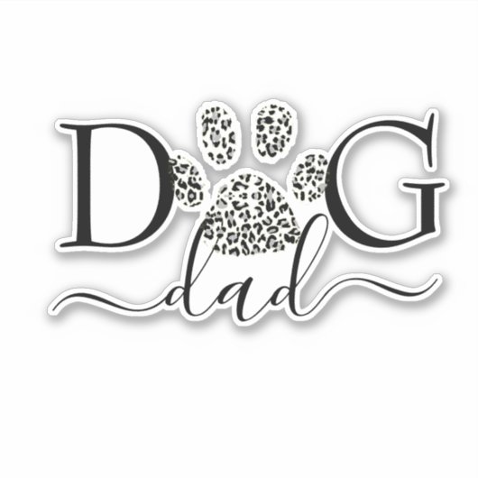 犬パパシール シール (正面)
