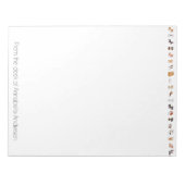 犬パレード ノートパッド (正面)