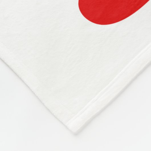 犬パーソナライズされたの写真で毛布を愛する フリースブランケット (角)