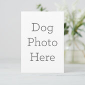 8.9cm x 12.7cmフラットサンキューカード (スタンド正面)