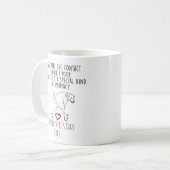 犬パーソナライズされたの写真ハッピー・父親の日 コーヒーマグカップ (正面左)