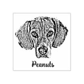 犬パーソナライズされたの写真、ペット ラバースタンプ (インプリント)