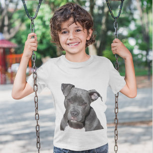 犬パーソナライズされたの写真 Tシャツ