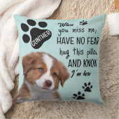 犬パーソナライズされたの記憶 クッション (ブランケット)