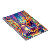 犬パーソナライズされた本愛好家ノート雑誌 ノートブック (右側)