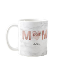 犬パーソナライズされた母バラ金ゴールドポー印刷ハート