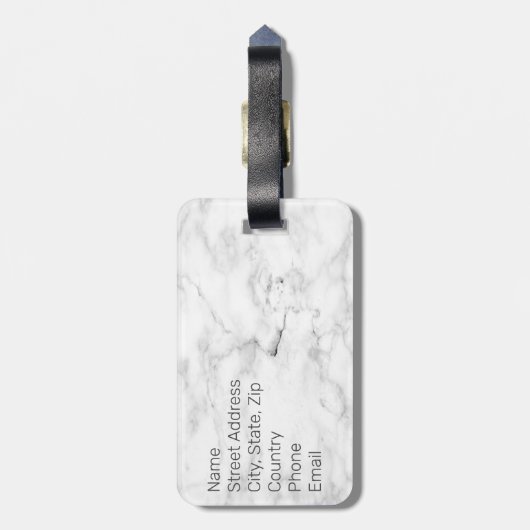 犬パーソナライズされた母バラ金ゴールドポー印刷ハート ラゲッジタグ (裏面縦)