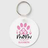 犬パーソナライズされた母 – 母の日 キーホルダー (裏面)