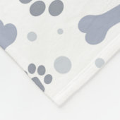 犬パーソナライズされた毛布 フリースブランケット (角)