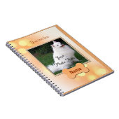 犬パーソナライズされた碑 ノートブック (右側)